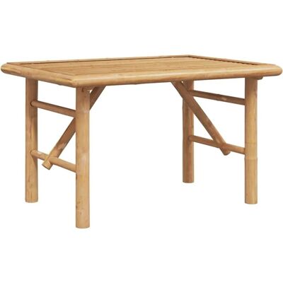 vidaXL Natürlicher Bambus Bambus, verzinktes Metall Mittel Langlebig Brown - Coffee Table vidaXL Natürlicher Bambus Bambus, verzinktes Metall Mittel Langlebig Brown - Coffee Table