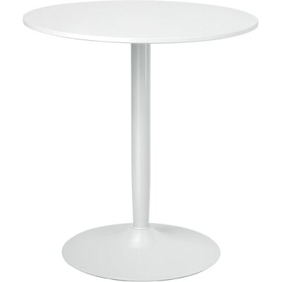 HOMCOM - RoundDiningTable - Weiß - Dining Table HOMCOM - RoundDiningTable - Weiß - Dining Table