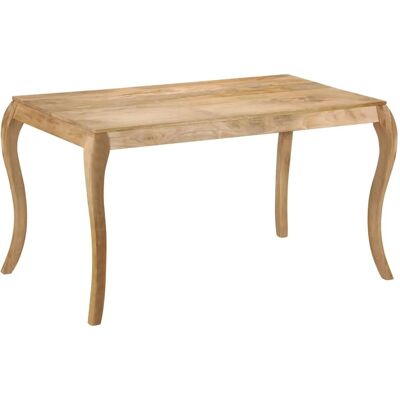 vidaXL Esstisch 135×75×76 cm Massivholz Mango vidaXL Esstisch 135×75×76 cm Massivholz Mango