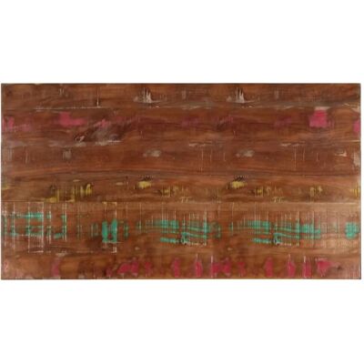 vidaXL 100x60cm Massives Altholz Rechteckige Tischplatte vidaXL 100x60cm Massives Altholz Rechteckige Tischplatte