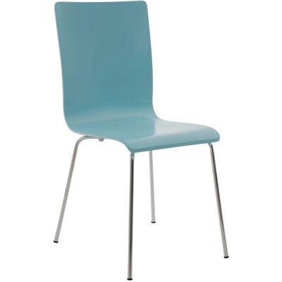 DELUKE Besucherstuhl TUNIS Holz Hellblau 43x47x87cm Konferenzstuhl Wartezimmerstuhl Bürostuhl DELUKE Besucherstuhl TUNIS Holz Hellblau 43x47x87cm Konferenzstuhl Wartezimmerstuhl Bürostuhl