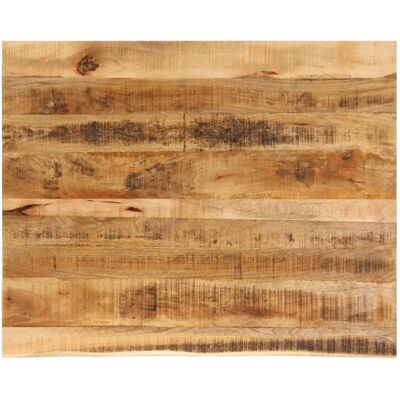 vidaXL Live Edge Mango Holz Tischplatte - Rustikale Naturkante vidaXL Live Edge Mango Holz Tischplatte - Rustikale Naturkante
