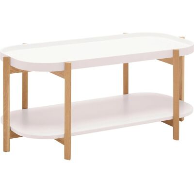 Mömax Couchtisch Strut Naturfarben/Weiß Mömax Couchtisch Strut Naturfarben/Weiß