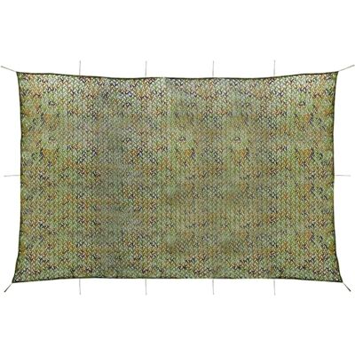 vidaXL Tarnnetz - Groß 6x7 m, Grün, Wasserabweisend vidaXL Tarnnetz - Groß 6x7 m, Grün, Wasserabweisend
