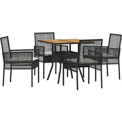 Vidaxl Gartentisch-Set - 5-teiliges Modernes Gartenset Vidaxl Gartentisch-Set - 5-teiliges Modernes Gartenset