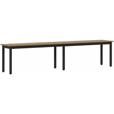 vidaXL Bank Kunsthandwerk Eiche 200 x 35 x 45 cm Holzwerkstoff 892613 vidaXL Bank Kunsthandwerk Eiche 200 x 35 x 45 cm Holzwerkstoff 892613