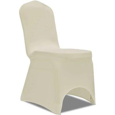 vidaXL Stretch Stuhhussen Creme 30 Stk. - Stuhlhusse vidaXL Stretch Stuhhussen Creme 30 Stk. - Stuhlhusse