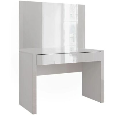 Vicco Schminktisch Annabelle Weiß Hochglanz/Weiß 110 x 146 mit Spiegel Vicco Schminktisch Annabelle Weiß Hochglanz/Weiß 110 x 146 mit Spiegel