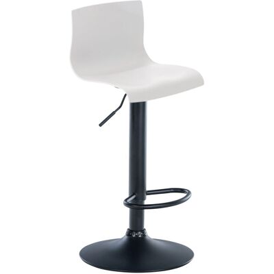 CLP Hover Weiß Kunststoff Verstellbarer Barhocker - Bar Stool CLP Hover Weiß Kunststoff Verstellbarer Barhocker - Bar Stool
