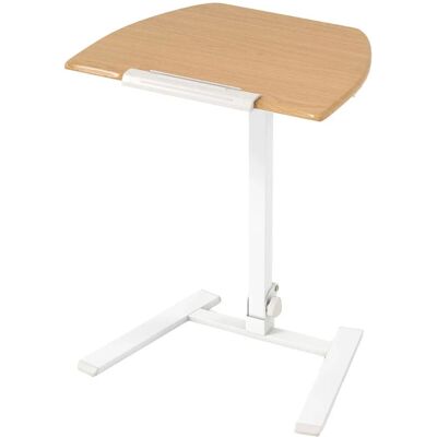 Costway Beistelltisch Höhenverstellbar mit Rollen Stehtisch Costway Beistelltisch Höhenverstellbar mit Rollen Stehtisch