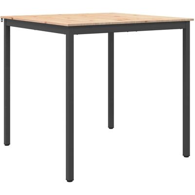 vidaXL Bartisch Natur 110 x 55 x 105 cm Massives Kiefernholz 892805 vidaXL Bartisch Natur 110 x 55 x 105 cm Massives Kiefernholz 892805