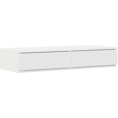 Vidaxl Weiße Nachttisch 75x36,5x16,5 cm - Nachttisch Vidaxl Weiße Nachttisch 75x36,5x16,5 cm - Nachttisch