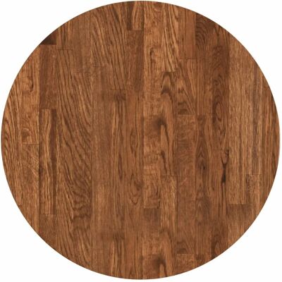 vidaXL Tischplatte Hellbraun Ø 50 x 4 cm Massivholz Eiche 42016015 vidaXL Tischplatte Hellbraun Ø 50 x 4 cm Massivholz Eiche 42016015