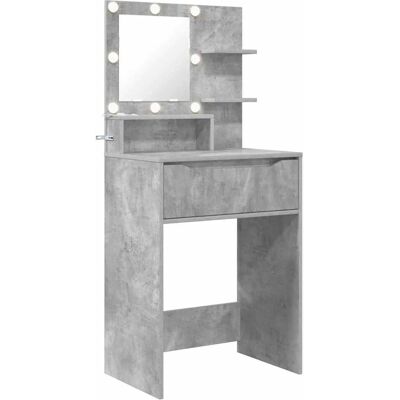 vidaXL Schlafzimmer-Frisiertische Beton Grau 80 x 39,6 x 135 cm 888990 vidaXL Schlafzimmer-Frisiertische Beton Grau 80 x 39,6 x 135 cm 888990