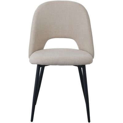Albatros Esszimmerstuhl SILVI Cord 2er Set Beige Albatros Esszimmerstuhl SILVI Cord 2er Set Beige