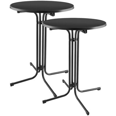 Tectake Stehtisch Eren Rund Mit Tischhusse Klappbar 90 x 110 cm 90 x 90 x 110 cm Schwarz Tectake Stehtisch Eren Rund Mit Tischhusse Klappbar 90 x 110 cm 90 x 90 x 110 cm Schwarz