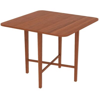 Costway Holz Esstisch Klappbar Küchentisch Quadratisch 90 x 90 cm Costway Holz Esstisch Klappbar Küchentisch Quadratisch 90 x 90 cm