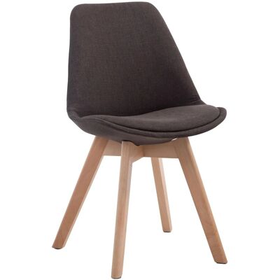 DELUKE Besucherstuhl LAGOS Stoff Dunkelgrau 48x55x84cm Hellbraun Konferenzstuhl Wartezimmerstuhl Bürostuhl DELUKE Besucherstuhl LAGOS Stoff Dunkelgrau 48x55x84cm Hellbraun Konferenzstuhl Wartezimmerstuhl Bürostuhl