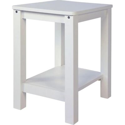 Homestyle4u Nachttisch 38x47x32 in Weiß 1827 Homestyle4u Nachttisch 38x47x32 in Weiß 1827