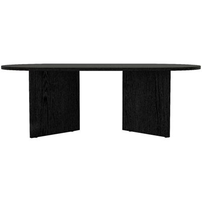 Vente-unique Couchtisch Topania Schwarz 120 cm Vente-unique Couchtisch Topania Schwarz 120 cm