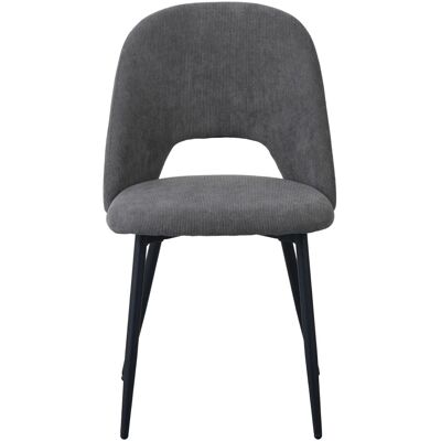 Albatros Esszimmerstuhl SILVI Cord 2er Set Grau Albatros Esszimmerstuhl SILVI Cord 2er Set Grau
