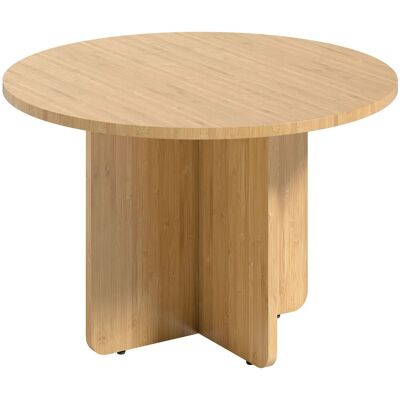 HOMCOM Coffee Table Bambus 66L x 66B x 45H cm Naturholz HOMCOM Coffee Table Bambus 66L x 66B x 45H cm Naturholz