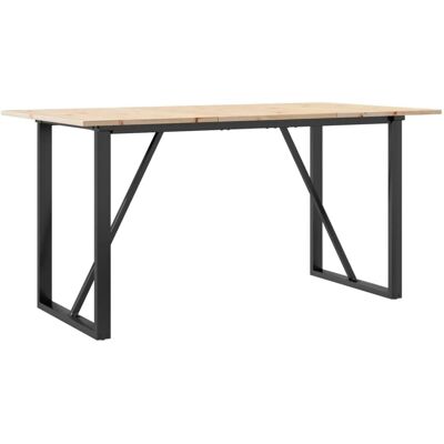 vidaXL Esstisch O-Rahmen 160x80x75 cm - Esstisch vidaXL Esstisch O-Rahmen 160x80x75 cm - Esstisch
