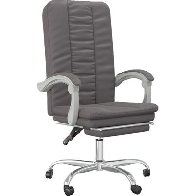 MAISONCHIC - Büro Stuhl Reclining Grau - Büromöbel MAISONCHIC - Büro Stuhl Reclining Grau - Büromöbel