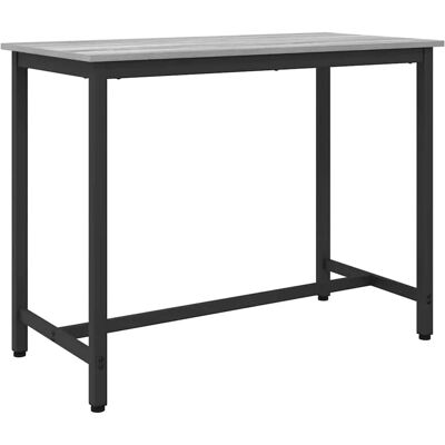 vidaXL Tisch Graues Sonoma 100 x 50 x 76,5 cm 873747 vidaXL Tisch Graues Sonoma 100 x 50 x 76,5 cm 873747