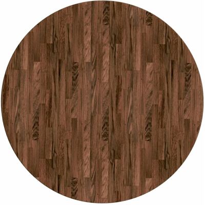 vidaXL Tischplatte Dunkelbraun Ø 50 x 4 cm Massivholz Eiche 42016022 vidaXL Tischplatte Dunkelbraun Ø 50 x 4 cm Massivholz Eiche 42016022