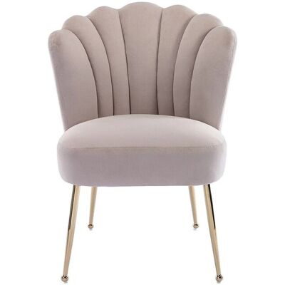 Vente-unique Stuhl Ruty Beige 64 cm Vente-unique Stuhl Ruty Beige 64 cm