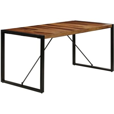vidaXL Esstisch 160 x 80 x 75 cm Massivholz vidaXL Esstisch 160 x 80 x 75 cm Massivholz