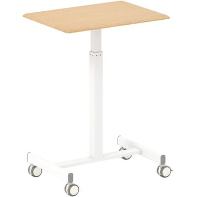 Costway Stehpult Höhenverstellbar Stehtisch mit Rollen Schreibtisch Costway Stehpult Höhenverstellbar Stehtisch mit Rollen Schreibtisch