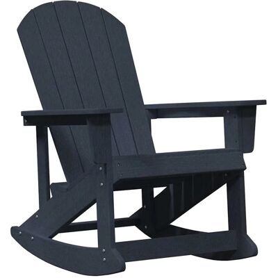vidaXL Adirondack-Schaukelstuhl Marineblau 92 x 73,5 x 92 cm HDPE 42006626 vidaXL Adirondack-Schaukelstuhl Marineblau 92 x 73,5 x 92 cm HDPE 42006626