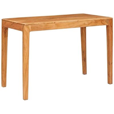 vidaXL Esstisch Braun 110 x 55 x 76 cm Massivholz Akazie 42003314 vidaXL Esstisch Braun 110 x 55 x 76 cm Massivholz Akazie 42003314