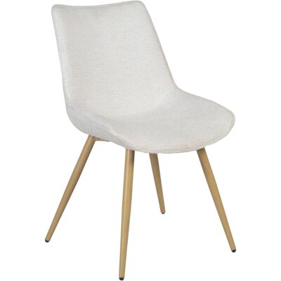 Mömax Stuhl Lou Beige/Eichefarben Mömax Stuhl Lou Beige/Eichefarben
