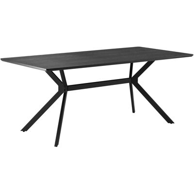 Mömax Esstisch Aragon Schwarz ca. 180x90x75cm Mömax Esstisch Aragon Schwarz ca. 180x90x75cm