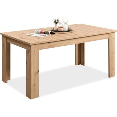 IKEA Natur Eiche Ausziehbarer Esstisch 160x80 - Esstisch IKEA Natur Eiche Ausziehbarer Esstisch 160x80 - Esstisch