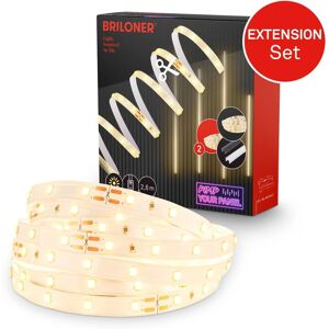 Briloner LED Band Pimp your Panel Ergänzungs-Set Warmweiße Lichtfarbe 2,6 m Weiß Briloner LED Band Pimp your Panel Ergänzungs-Set Warmweiße Lichtfarbe 2,6 m Weiß