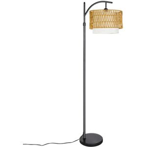 CCLIFE Stehlampe Bogenlampe LED E27 60W Höhenverstellbar 160cm-175cm Beige CCLIFE Stehlampe Bogenlampe LED E27 60W Höhenverstellbar 160cm-175cm Beige