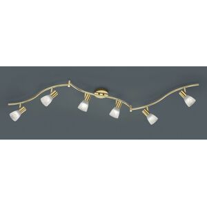 Trio LED-Spot 6er Levisto Messing matt Trio LED-Spot 6er Levisto Messing matt