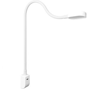 kalb Ilios LED-Bettleuchte Mit USB-C Wand- und Winkelmontage Flexibler Arm Dimmbar 1er Set Weiß kalb Ilios LED-Bettleuchte Mit USB-C Wand- und Winkelmontage Flexibler Arm Dimmbar 1er Set Weiß