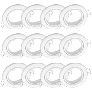 Oktaplex lighting Oktaplex 12er Set Einbauspot Dijon Schwenkbar für LED-Module 50mm Deckenstrahler Chrom Oktaplex lighting Oktaplex 12er Set Einbauspot Dijon Schwenkbar für LED-Module 50mm Deckenstrahler Chrom