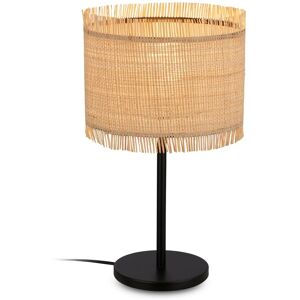 Briloner - Tischlampe Borra - Natur, E27, Ø25x43,5cm - Tischlampe Briloner - Tischlampe Borra - Natur, E27, Ø25x43,5cm - Tischlampe