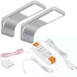 SOTECH 2er SET JUNKER Lighting LED Unterbauleuchten VIOLA 4000K Neutralweiß 12V 3,5W 160 x 55 x 60,5 mm inkl. Trafo und Touch Dimmer SOTECH 2er SET JUNKER Lighting LED Unterbauleuchten VIOLA 4000K Neutralweiß 12V 3,5W 160 x 55 x 60,5 mm inkl. Trafo und Touch Dimmer