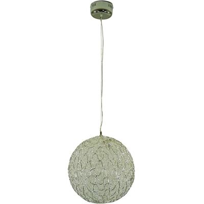 Dapo Decken Pendelleuchte Vanessa 50cm G4 Chrom Aludraht IP20 Dapo Decken Pendelleuchte Vanessa 50cm G4 Chrom Aludraht IP20