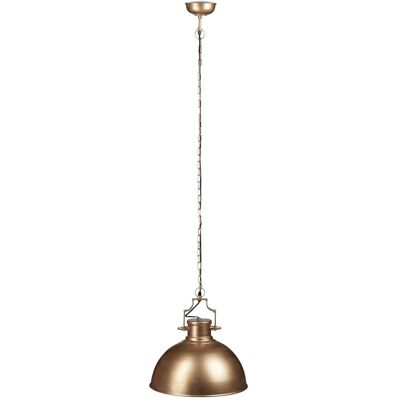 Relaxdays Hängelampe Eisen Gold Einflammig Handbemalt 155 cm x 40,5 cm x 40,5 cm 2,4 kg Relaxdays Hängelampe Eisen Gold Einflammig Handbemalt 155 cm x 40,5 cm x 40,5 cm 2,4 kg