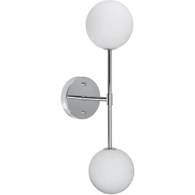 PR Home Sigma 49 cm Wandleuchte - Krom - Für Bad geeignet PR Home Sigma 49 cm Wandleuchte - Krom - Für Bad geeignet