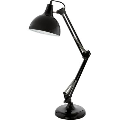 Eglo Tischleuchte Borgillio Stahl Schwarz Eglo Tischleuchte Borgillio Stahl Schwarz