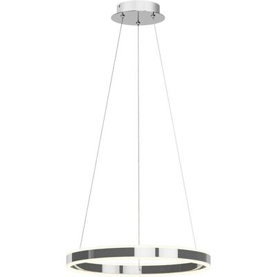 Lucande Silber Lyani Pendelleuchte - Modern, Dimmbar, 50cm Lucande Silber Lyani Pendelleuchte - Modern, Dimmbar, 50cm